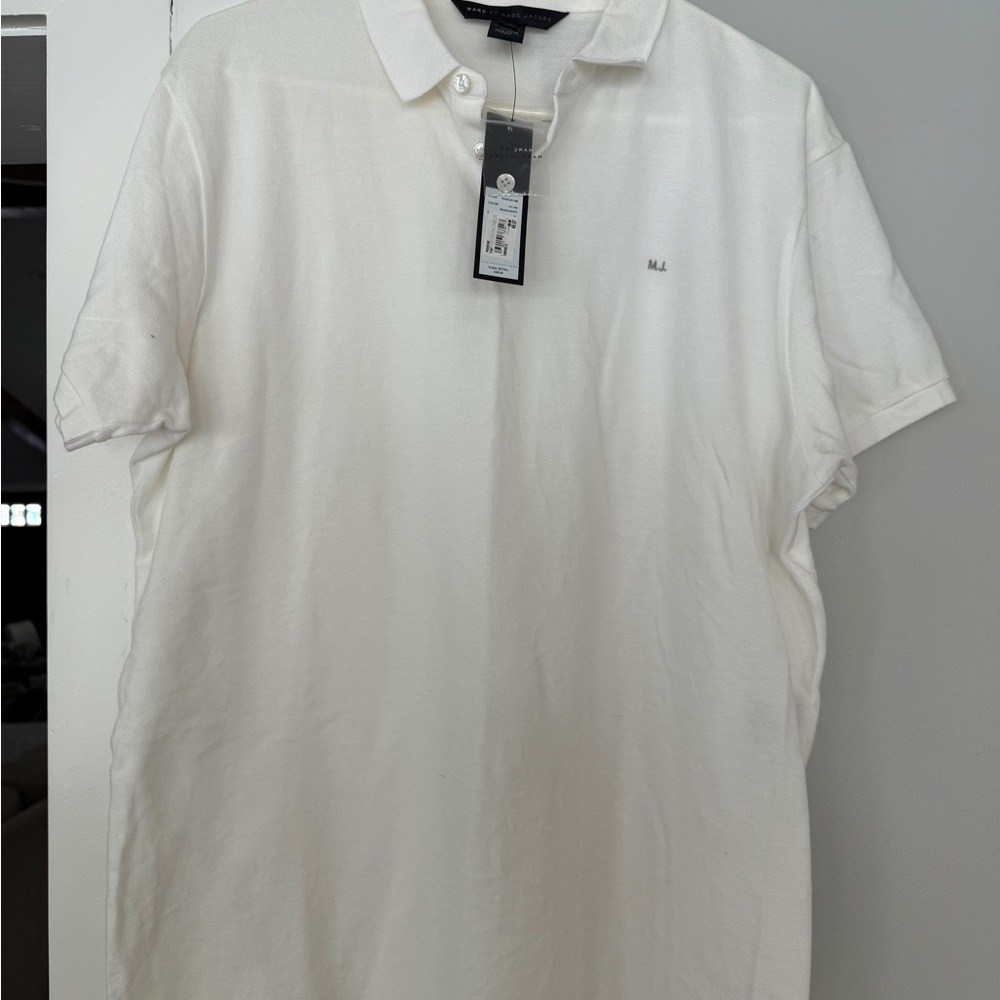 Marc Jacobs White Polo Shirt NWT